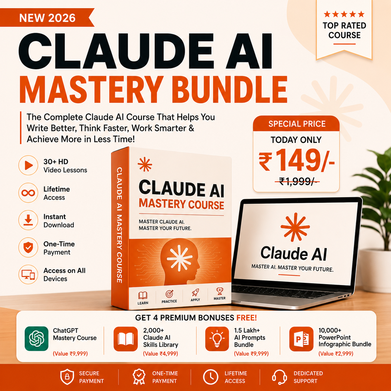 AI Mastery Bundle 2026 — Claude AI Course cover